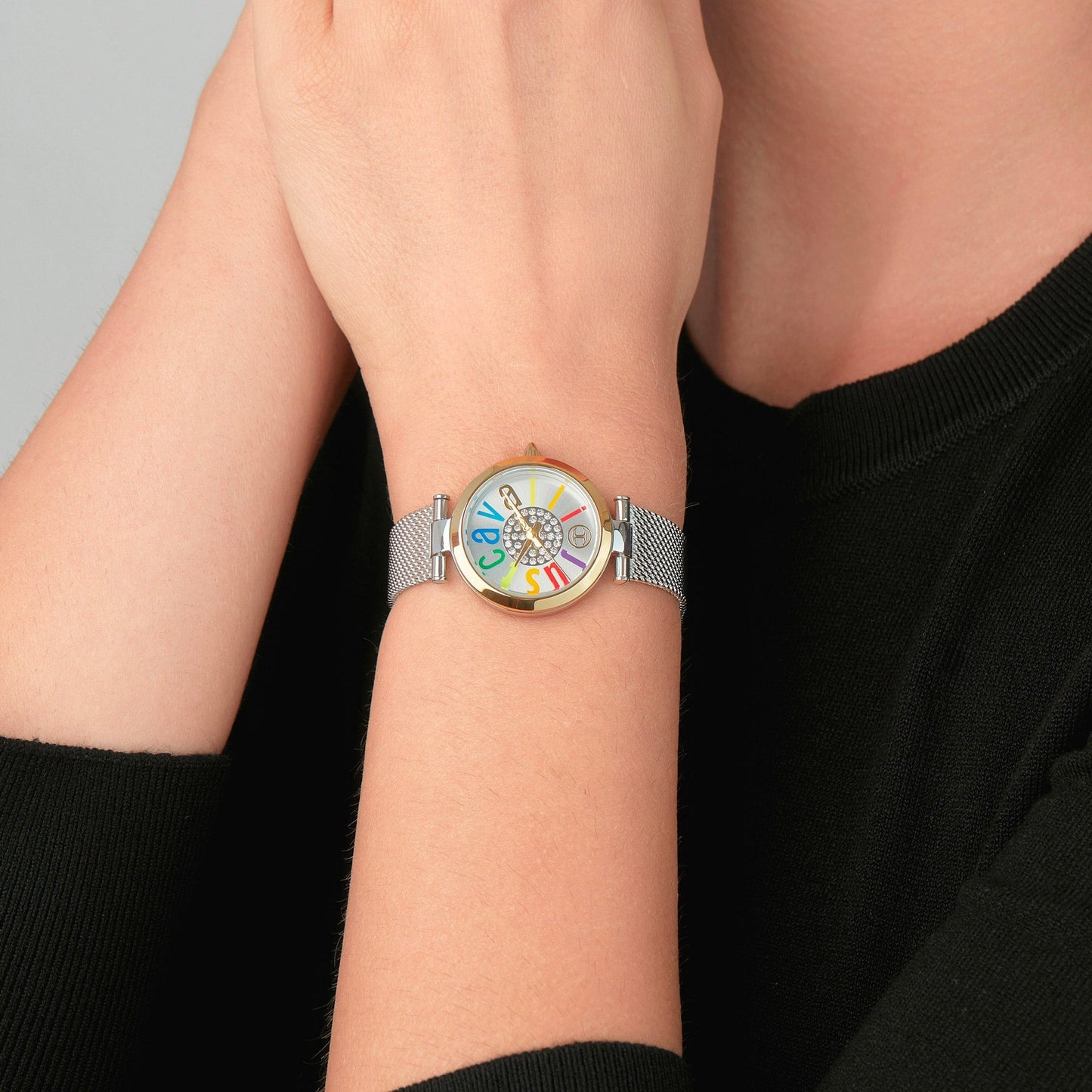 Modena Mesh Silver YG Multicolor
