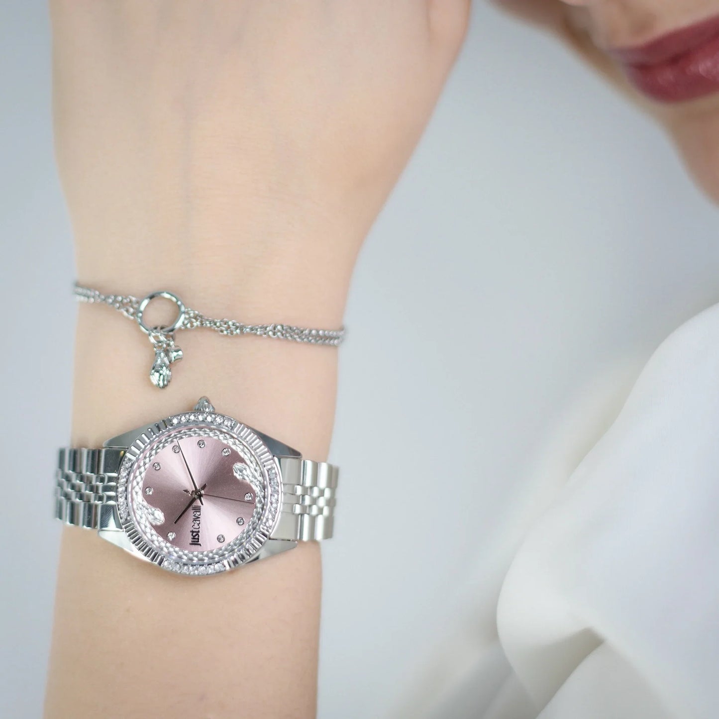 Vittoria Glam Silver Rose