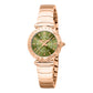 Stella Snake Rose Gold Green