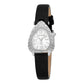 Perla Leather Black Silver