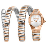 Ambra Two Tones RG Silver