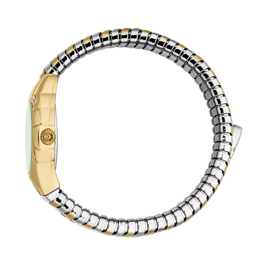 Amanta Yellow Gold Silver Green