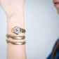 Romina Yellow Gold Silver