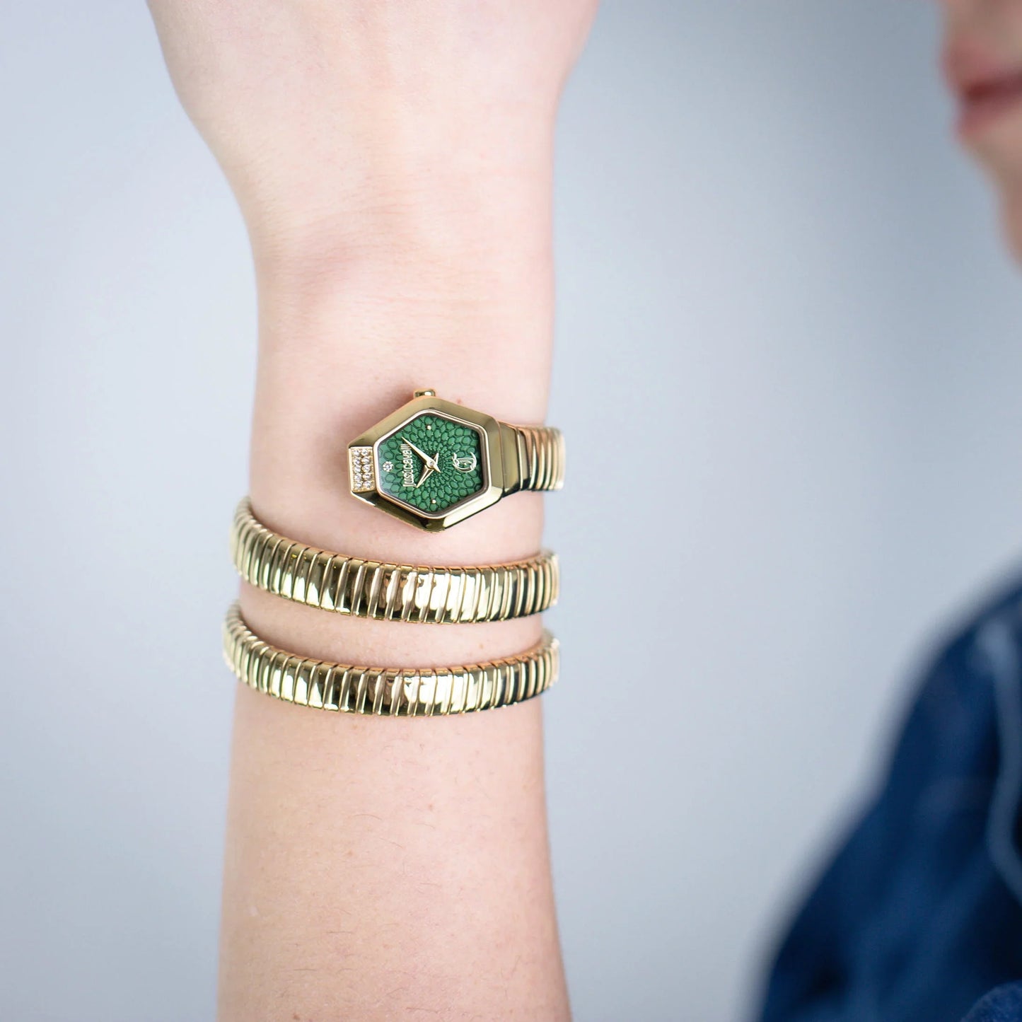 Romina Yellow Gold Green