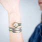 Romina Silver Yellow Gold Champagne