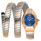 Lunara Silver Rose Gold Blue