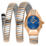 Lunara Silver Rose Gold Blue