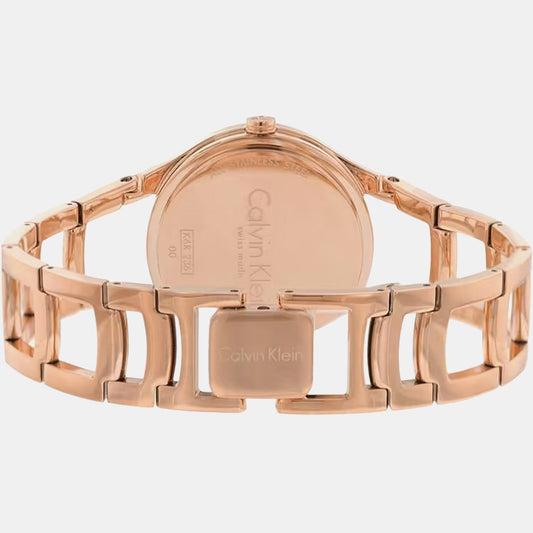 Women Quartz Brown Dial Analog Stainless Steel Watch K6R2362K