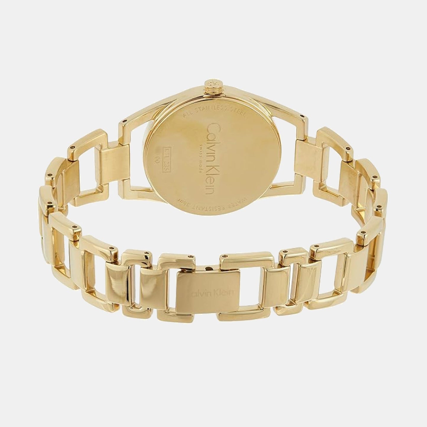 Women Quartz Silver Dial Analog Stainless Steel Watch K7L23546