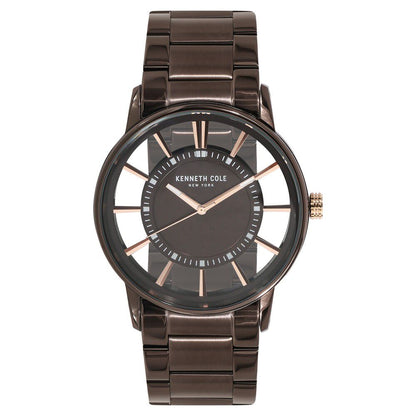 Kenneth Cole Quartz Analog Black Dial Watch for Men-NCKC10010706MN