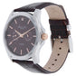 Kenneth Cole Quartz Multifunction Brown Dial Leather Strap Watch for Men-NCKC10022313MN