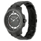 Kenneth Cole Quartz Analog with Date Black Dial Stainless Steel Strap Watch for Men-NCKC10027462MN