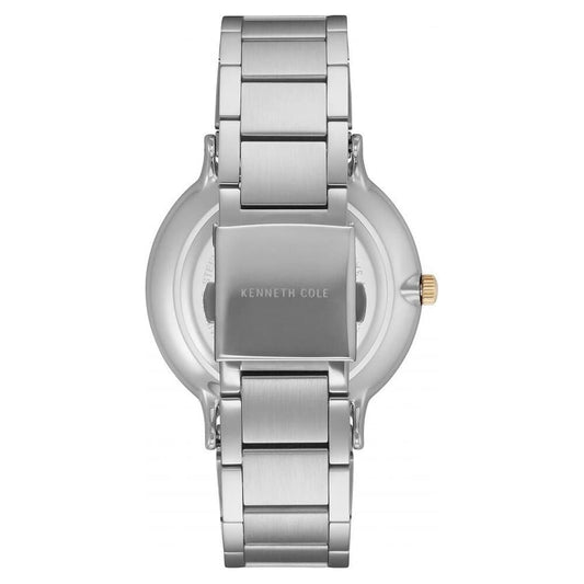 Kenneth Cole Quartz Multifunction Blue Dial Stainless Steel Strap Watch for Men-NCKC14946008MN
