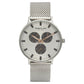 Kenneth Cole Quartz Chronograph Silver Dial Stainless Steel Strap Watch for Men-NCKC14946014MN