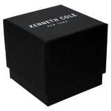 Kenneth Cole Quartz Multifunction Black Dial Leather Strap Watch for Men-NCKC15102001MN