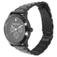 Kenneth Cole Quartz Multifunction Black Dial Metal Strap Watch for Men-NCKC15102002MN