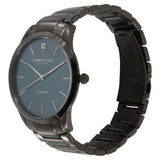 Kenneth Cole Quartz Analog Blue Dial Metal Strap Watch for Men-NCKC15111007MN