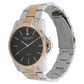 Kenneth Cole Quartz Analog with Date Grey Dial Stainless Steel Strap Watch for Men-NDKC15115002MN