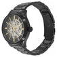 Kenneth Cole Automatic Black Dial Metal Strap Watch for Men-KC15171003MN