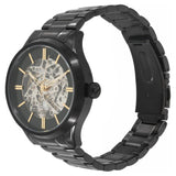 Kenneth Cole Automatic Black Dial Metal Strap Watch for Men-KC15171003MN