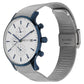 Kenneth Cole Quartz Multifunction Silver Dial Watch for Men-NCKC15181007MN