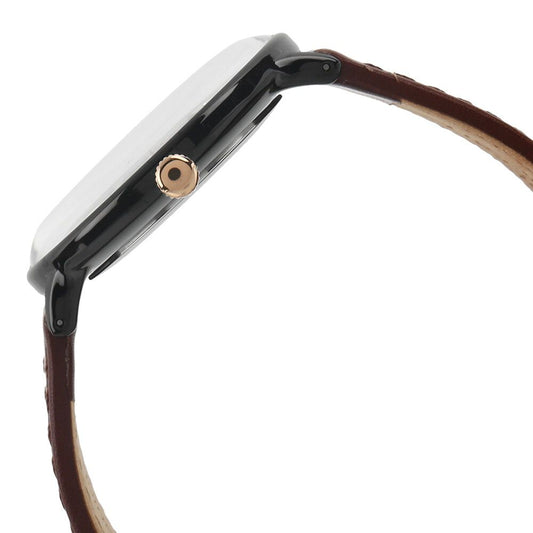 Kenneth Cole Quartz Multifunction Brown Dial Leather Strap Watch for Men-NCKC15189002MN