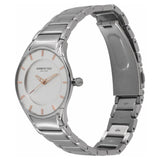 Kenneth Cole Quartz Analog Silver Dial Metal Strap Watch for Men-NCKC15201001MN