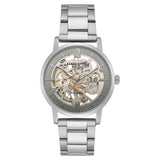 Kenneth Cole Automatic Grey Dial Stainless Steel Strap Watch for Men-NCKC50054005MN