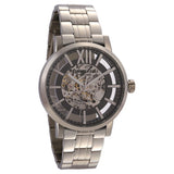 Kenneth Cole Automatic Grey Dial Stainless Steel Strap Watch for Men-NCKC50118002MN