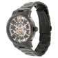 Kenneth Cole Automatic Black Dial Stainless Steel Strap Watch for Men-NDKC50118003MN