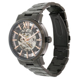 Kenneth Cole Automatic Black Dial Stainless Steel Strap Watch for Men-NDKC50118003MN