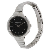 Kenneth Cole Quartz Analog Black Dial Stainless Steel Strap Watch For Women