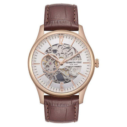 Kenneth Cole Automatic Silver Dial Watch for Men-NCKC50224002MN