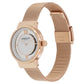 Kenneth Cole Quartz Analog Mother Of Pearl Dial Stainless Steel Strap Watch For Women