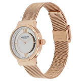Kenneth Cole Quartz Analog Mother Of Pearl Dial Stainless Steel Strap Watch For Women