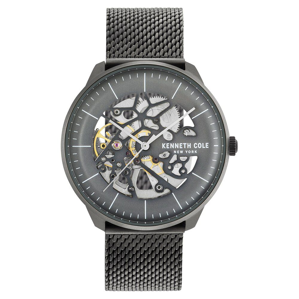 Kenneth Cole Analog Grey Dial Watch for Men-NCKC50565001MN