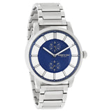Kenneth Cole Quartz Multifunction Blue Dial Stainless Steel Strap Watch For Men