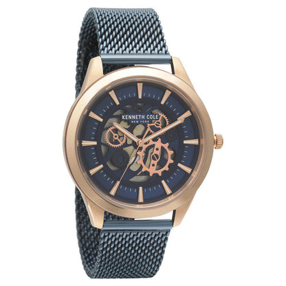 Kenneth Cole Blue Dial Quartz Analog Watch for Men-NCKC50632003MN