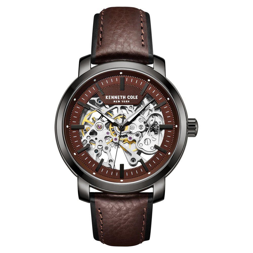 Kenneth Cole Analog Brown Dial Watch for Men-NCKC50776004MN