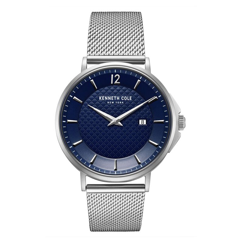 Kenneth Cole Analog Blue Dial Watch For Men