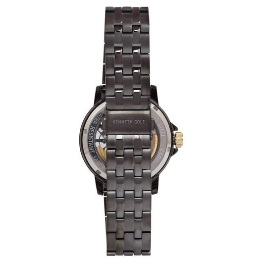 Kenneth Cole Quartz Analog Grey Dial Stainless Steel Strap Watch for Men-NCKC50779012MN