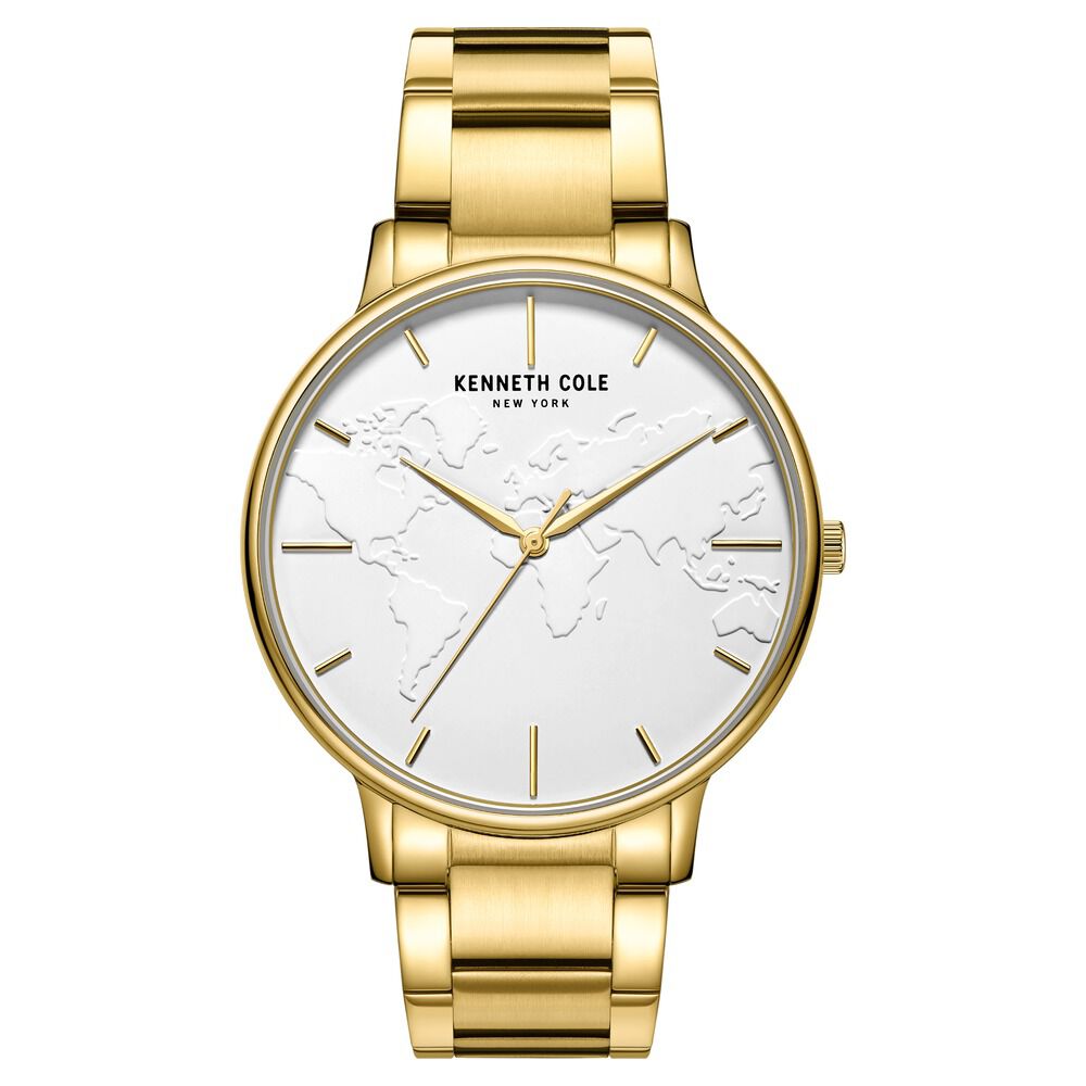 Kenneth Cole Analog Silver Dial Watch for Men-NCKC50785003MN