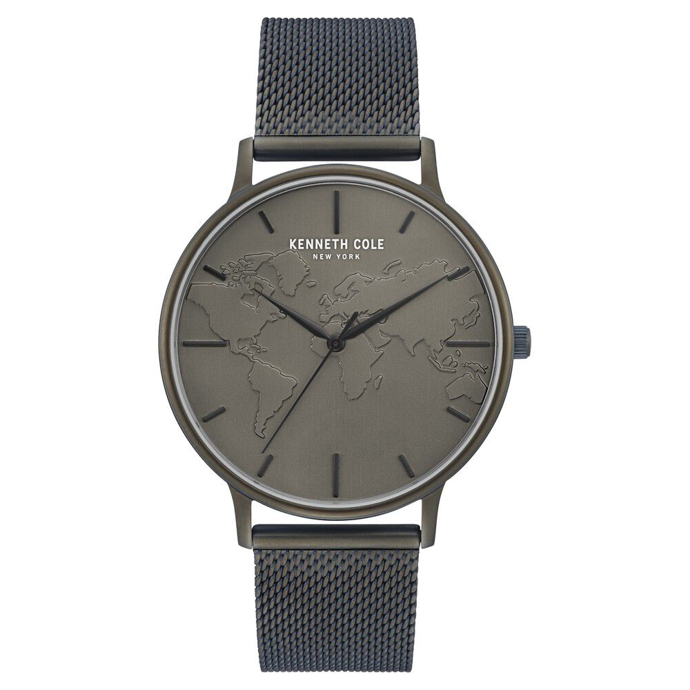 Kenneth Cole Analog Grey Dial Watch for Men-NCKC50785005MNW