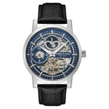 Kenneth Cole Quartz Multifunction Blue Dial Leather Strap Watch for Men-NCKC50917007MNW