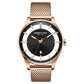 Kenneth Cole Quartz Analog Black Dial Metal Strap Watch for Men-NCKC50919002MN
