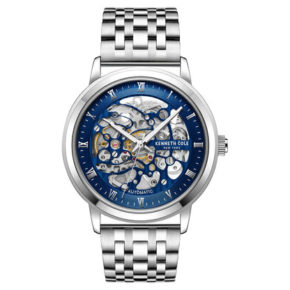 Kenneth Cole Analog Blue Dial Watch for Men-NCKC50920004MNW