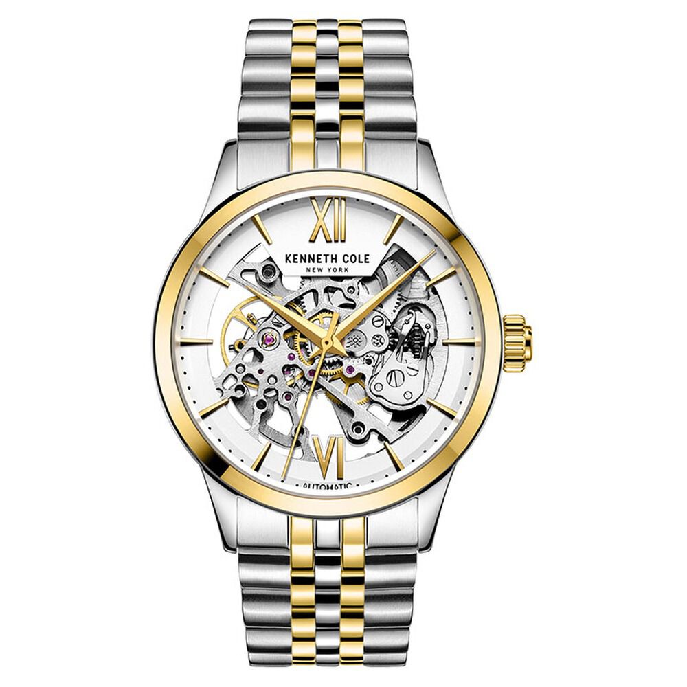 Kenneth Cole Analog Silver Dial Watch for Men-NCKC50983002MN