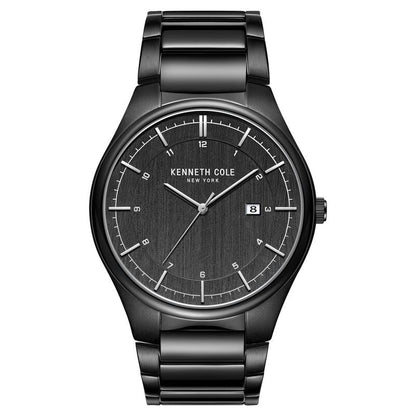 Kenneth Cole Quartz Analog Black Dial Stainless Steel Strap Watch For Men