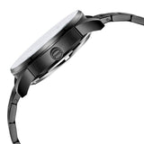 Kenneth Cole Automatic Grey Dial Stainless Steel Strap Watch for Men-NCKC51016002MN