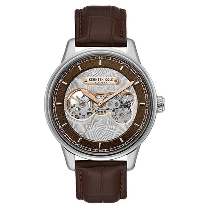 Kenneth Cole Analog Silver Dial Watch for Men-NCKC51020001MN